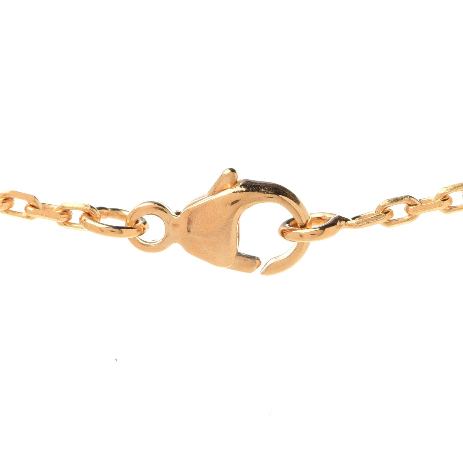 18K Hermes Mini Pop White Necklace