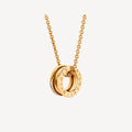 18K B.zero1 Demi-Pave Diamonds Necklace