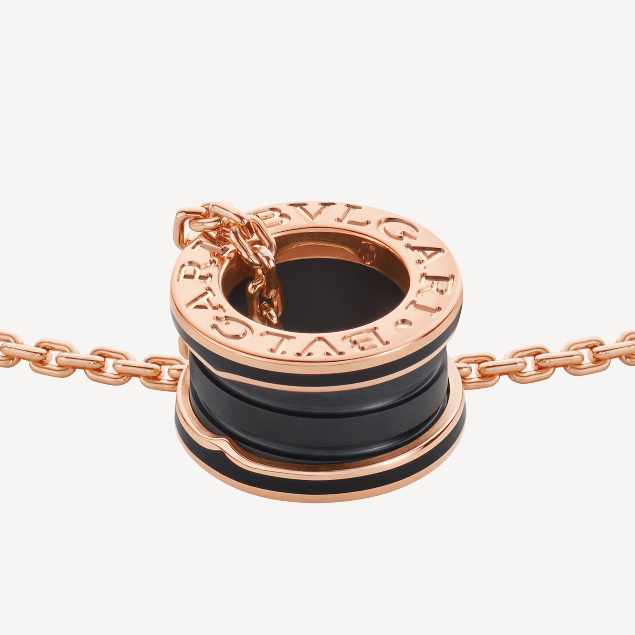 18K B.zero1 Black Ceramic Necklace