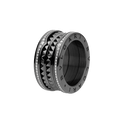 18K B.zero1 Black Ceramic Ring