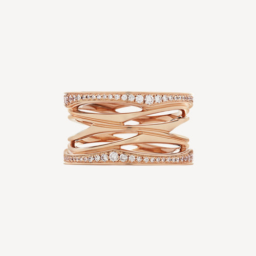 18K B.zero1 Diamond Ring