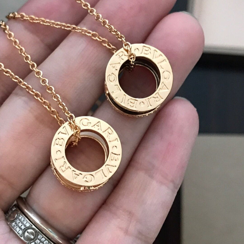 18K B.zero1 Edge Diamonds Necklace