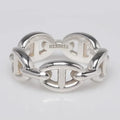 18K Hermes Chaine D'Ancre Enchainee Ring