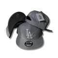 Los Angeles Dodgers New Era 9FIFTY Gray Monochrome Edition – Snapback Cap