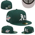 Oakland Athletics Green Love & Hustle 1989 World Series Fitted Hat