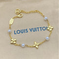 18K Louis Vuitton Blossom Pearl Bracelet