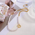 18K Dior Petit Pearl Necklace