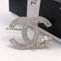 18K Chanel Star Crystals Brooch