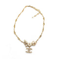 18K Chanel Flower Pendant Necklace