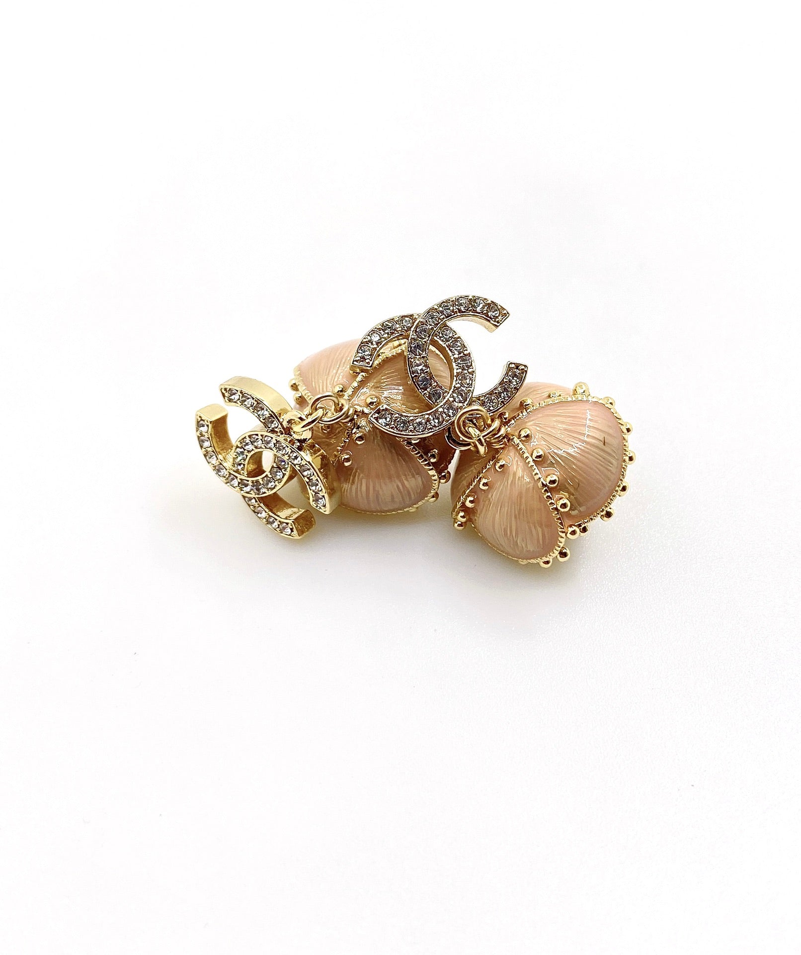 18K Chanel Flowers Earrings