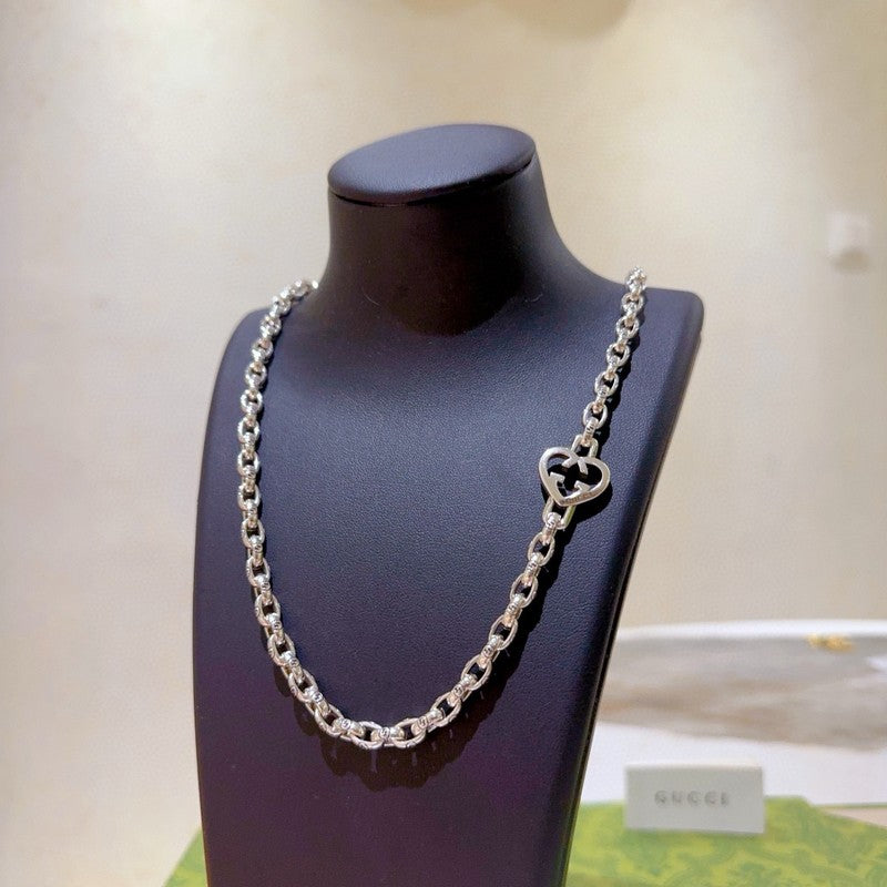 18K Gucci Double Classic Chain Necklace