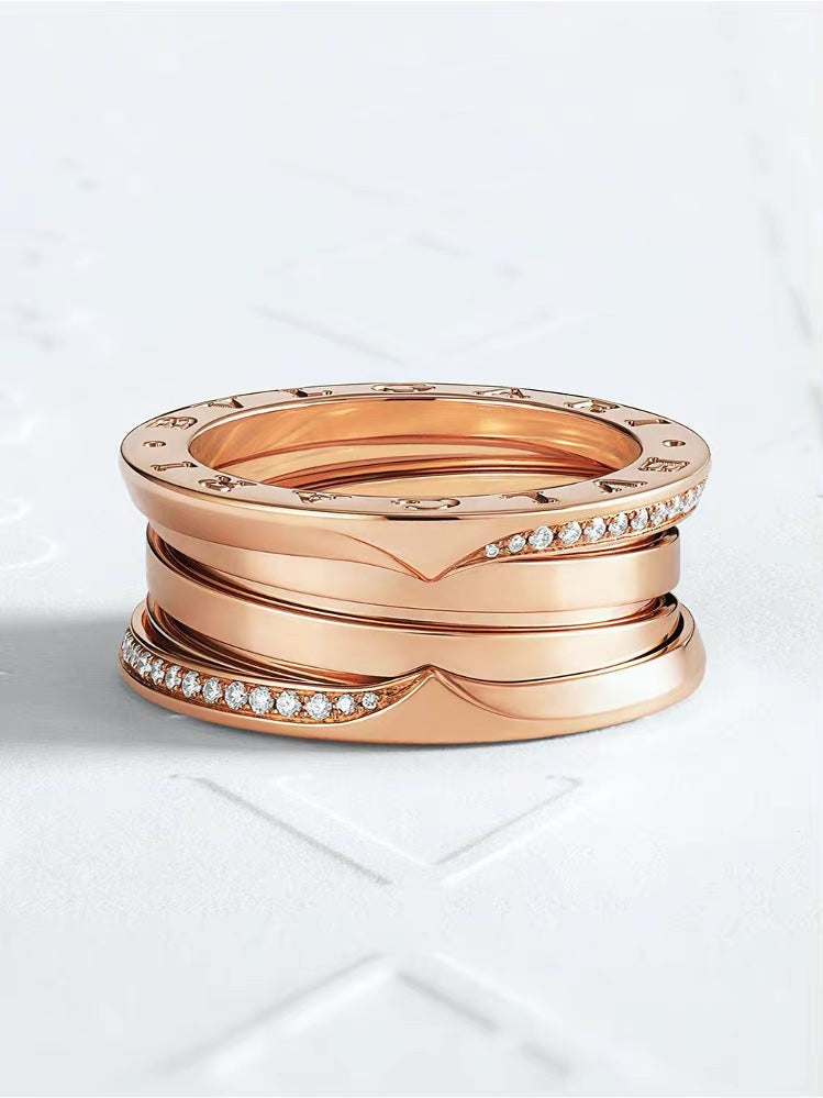 18K B.zero1 Diamond Ring