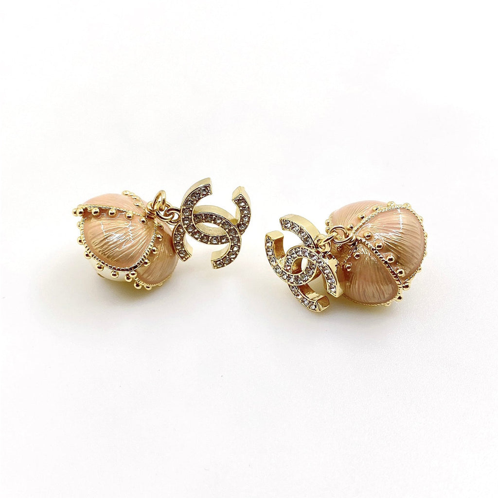 18K Chanel Flowers Earrings
