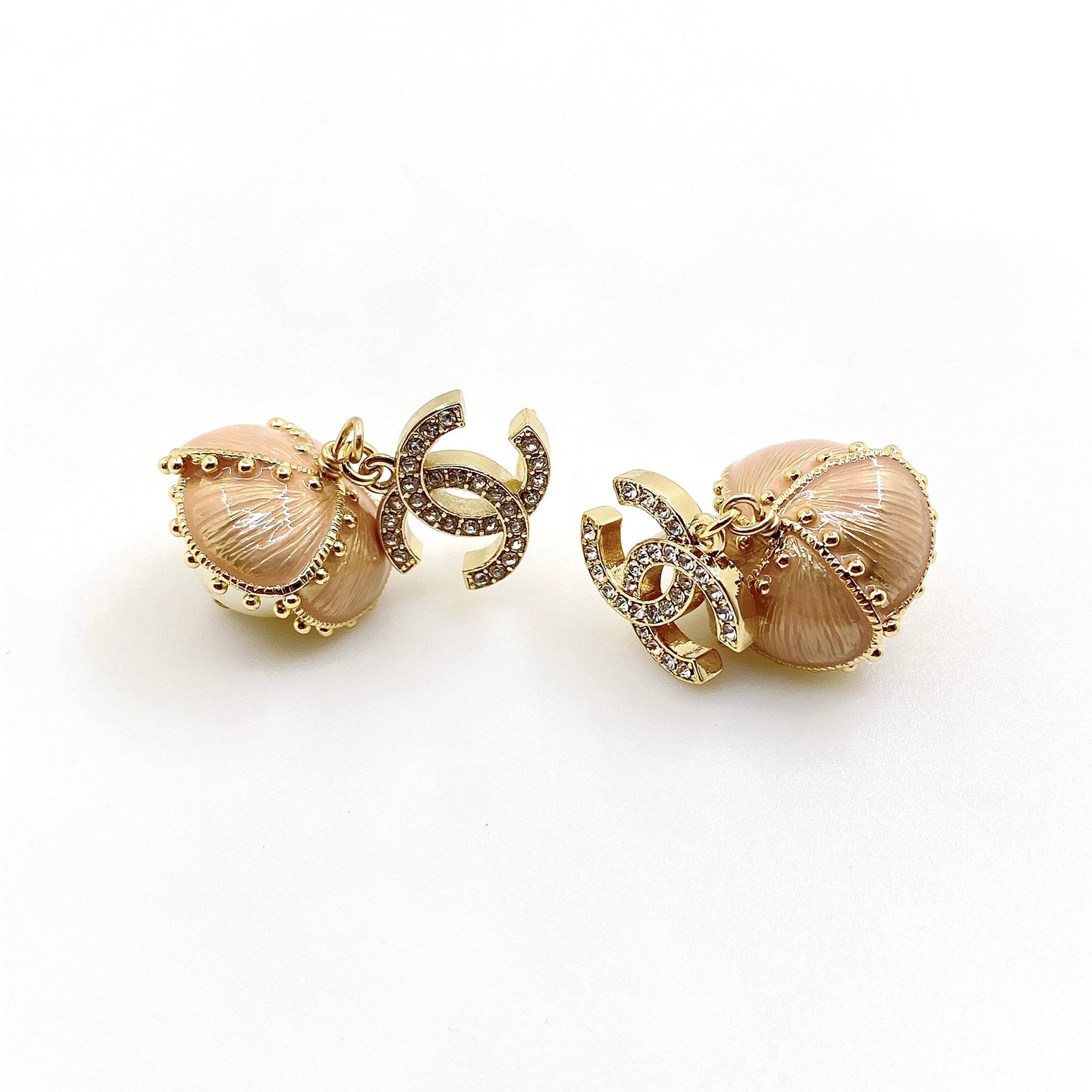18K Chanel Flowers Earrings