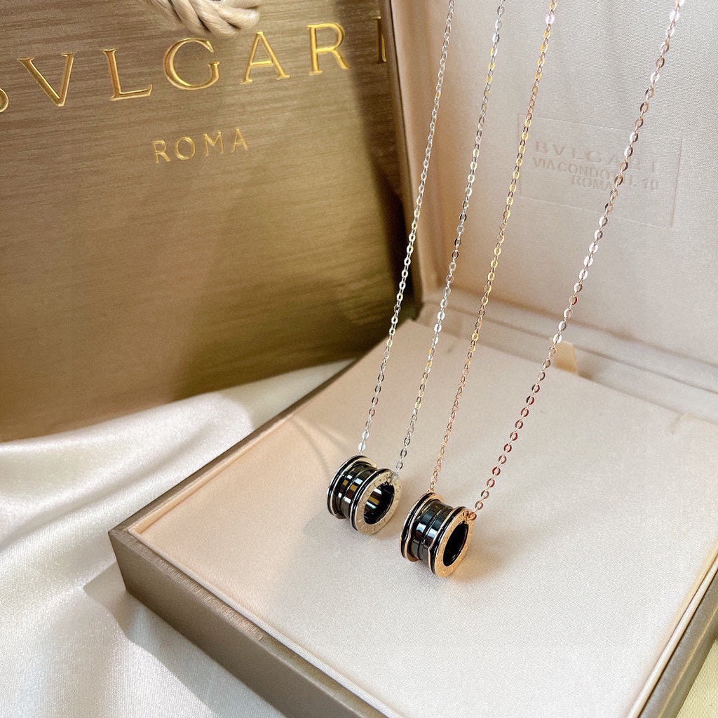 18K B.zero1 Black Ceramic Necklace