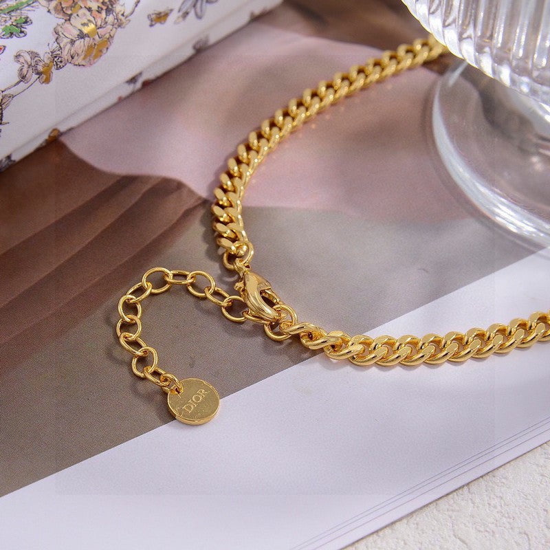 18K Dior Petit Pearl Necklace