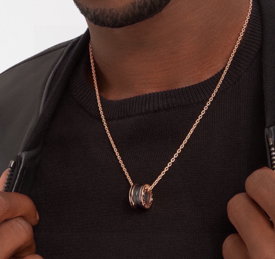 18K B.zero1 Black Ceramic Necklace