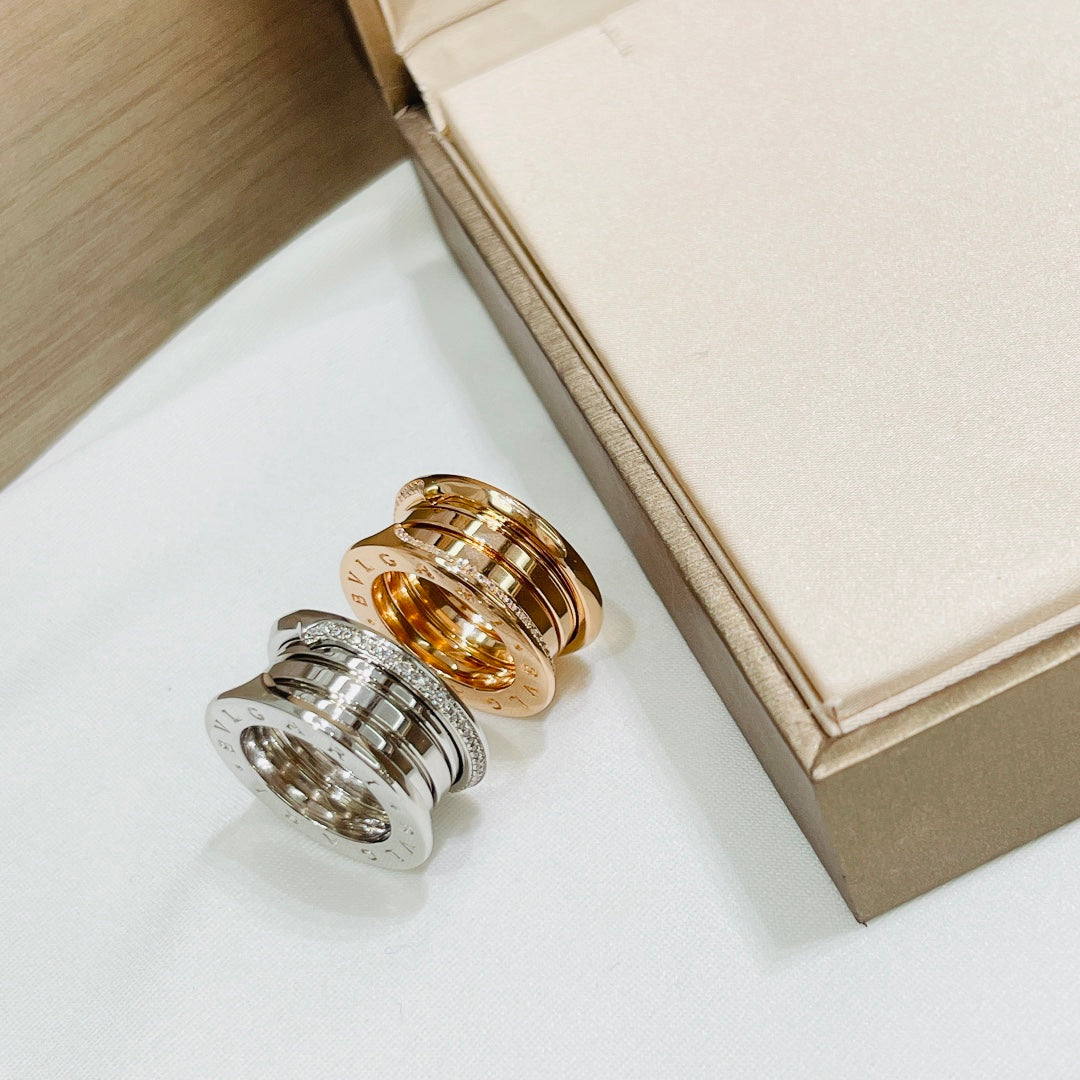 18K B.zero1 Diamond Ring