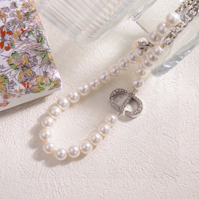 18K Dior Petit Pearl Necklace